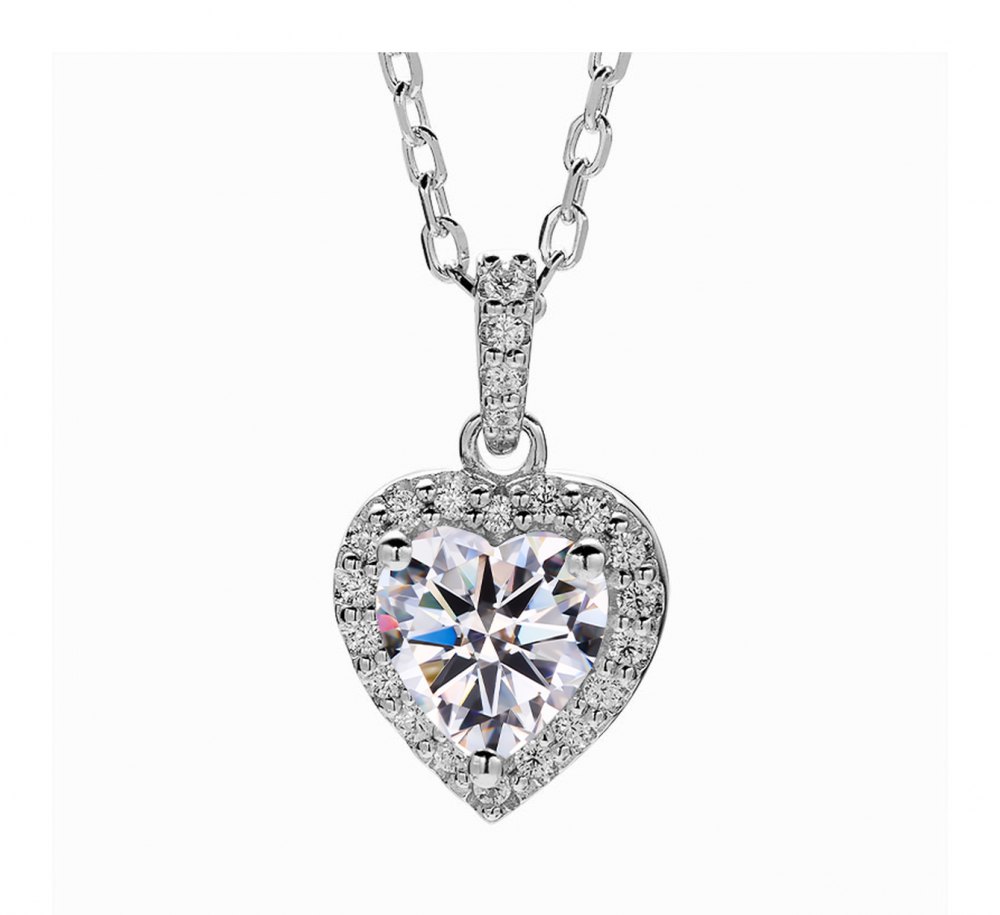 Multi-Colored Moissanite Necklace MB037