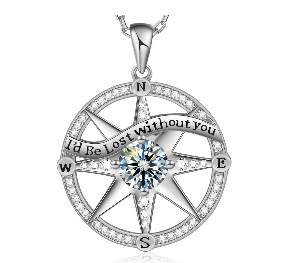 Multi-Colored Moissanite Necklace MB040