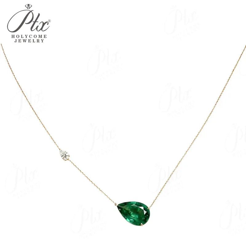 Multi-Colored Moissanite Necklace 项链 — view 2