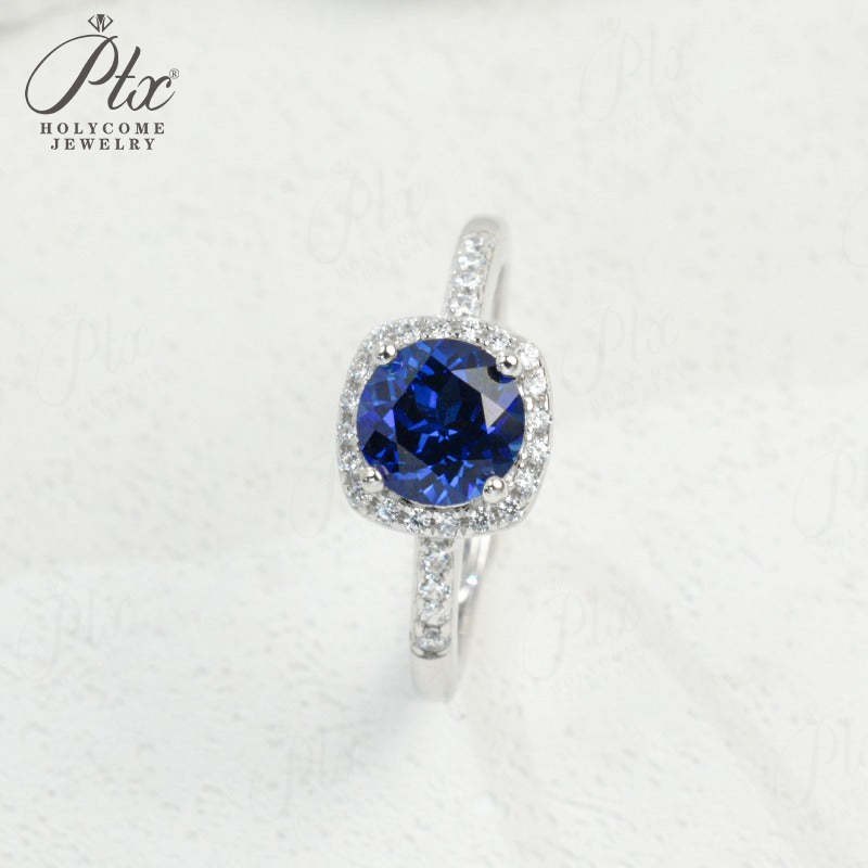Round Lab-Grown Diamond Ring - Design 3 — view 2