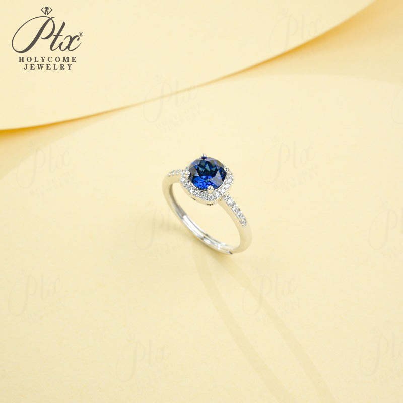 Round Lab-Grown Diamond Ring - Design 3 — view 4