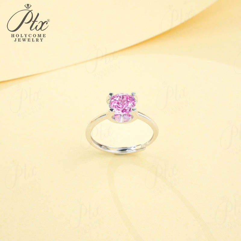 Round Lab-Grown Diamond Ring, IGI Certified — view 4