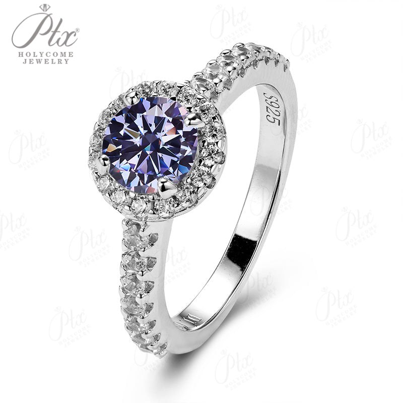 Round Lab-Grown Diamond Ring