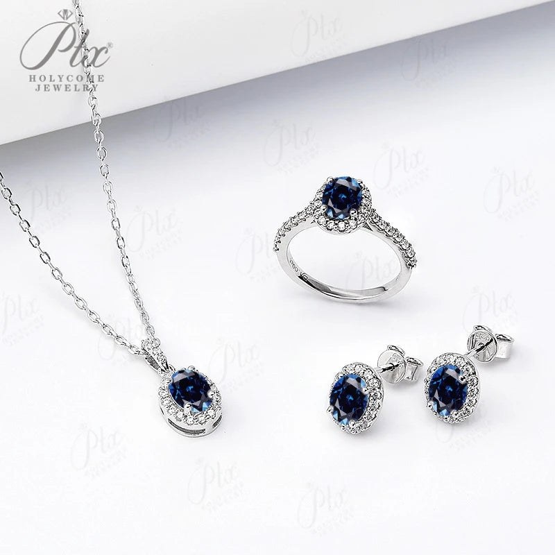 Round Moissanite Earrings, GRA Certified